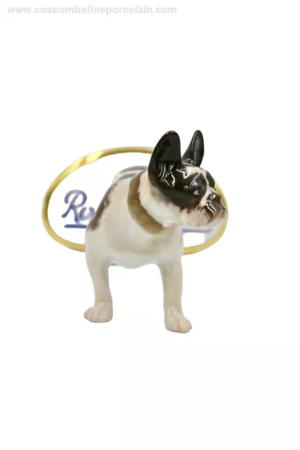 Superb Rare Art Deco Rosenthal porcelain figurine French Bulldog dog 1910