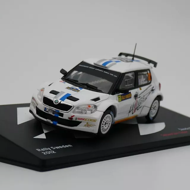 ixo 1:43 Skoda Fabia S2000 WRC 2012 Sebastien Ogier Diecast Car Model Metal Toy