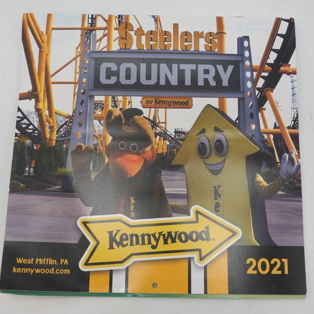 Kennywood Amusement Park Calendar 2021 Rollercoaster Pittsburgh Pennsylvania
