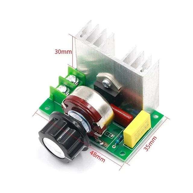Tout Neuf Scr Régulateur Voltage Scr Variateur Module Vitesse Contrôleur Motor
