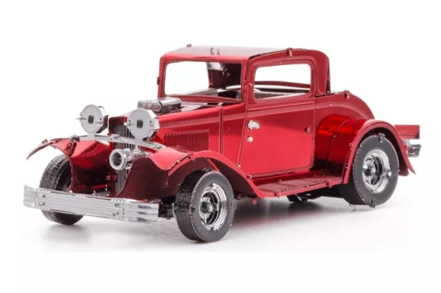 Metal Earth 1932 Ford Coupe Fascinations 3D Sheet Metal Model DIY Kit MMS198