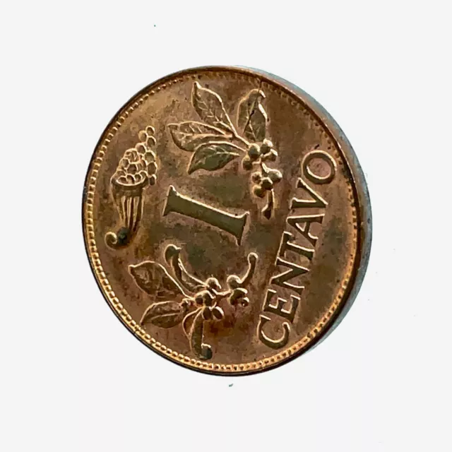 Colombia 1969 Centavo 90° Rotated Die Reverse Error - Scares . 3