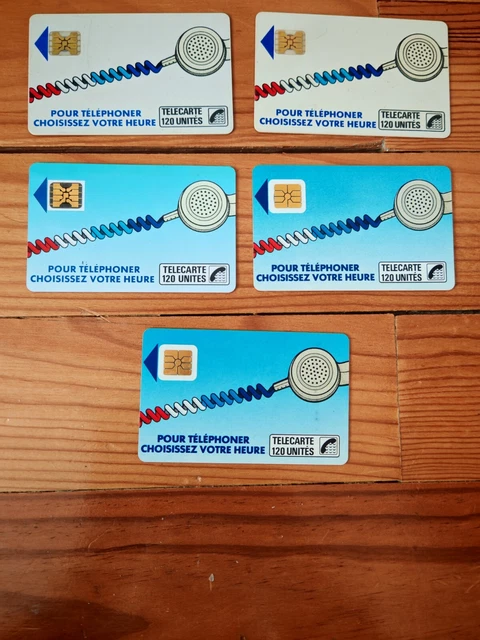 Lot De 10 Télécartes France – 50 Ou 120 Unités – Séries Variées – À Voir
