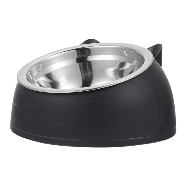 Puppy Dish Bowl Water Bowl Cats Puppy Feeder Slanted Dog Feeder