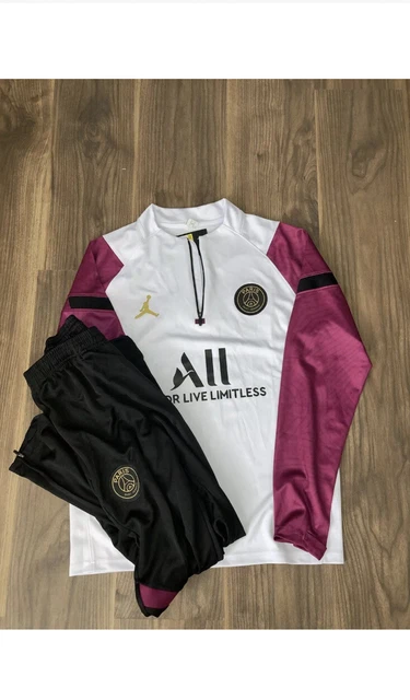 psg jordan tracksuit white