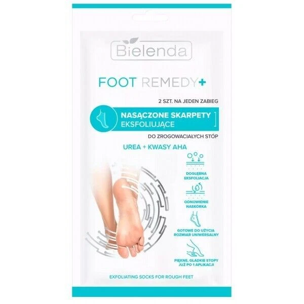 BIELENDA FOOT REMEDY+ CALCETINES EXFOLIANTES PARA PIES ásperos
