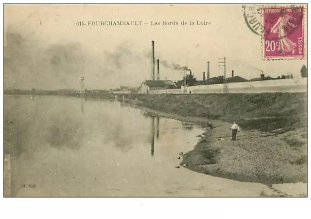 58.Fourchambault.les Bords De La Loire.