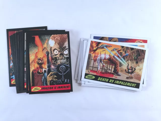 MARS ATTACKS! HERITAGE 2012: 25 Chase NEW UNIVERSE & DELETED SCENES Card Sets