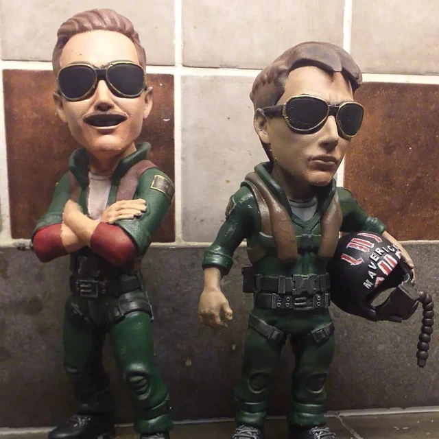 TOP GUN MAVERICK and goose 3d printed figure set £84.10 PicClick UK