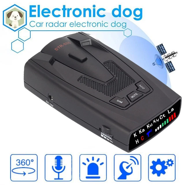Car 16 Band 360 Degree Police GPS Camera Speed Radar Voice L7M7 Alert B8Y2