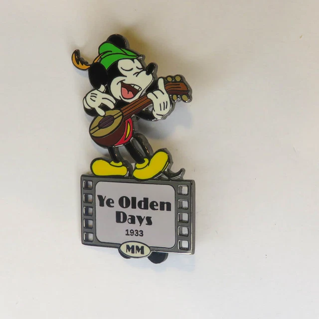 Disney Disney Auctions  Mickey Mouse Film Roles Ye Olden Days 1933 Pin