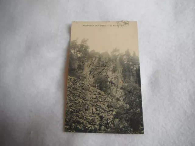 CPA carte postale Bagnoles-de-l'Orne / Le Roc-au-chien