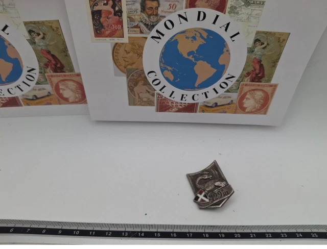 Insigne 129e RI Doré, Régiment Infanterie, Losange Tissu Mle 1945, Authentique