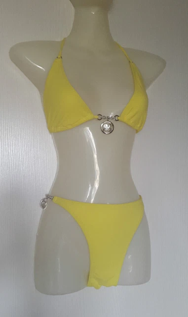 Bikini Pain De Sucre Mishi - Taille 1 (haut 80B, Bas FR38), Noir, Neuf Avec étiquettes