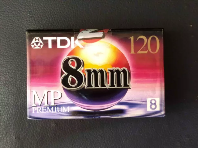 TDK 120MP Premium 8mm 120 minutos Premium videocámara Cassette P6-120MP...