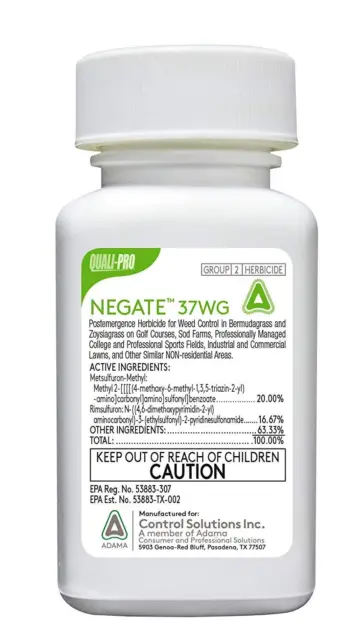 Negate 37WG Herbicide - 1.5 Ounce - 1.5 Ounce