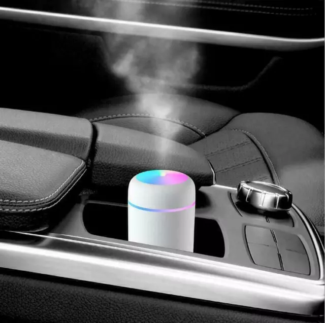 300ml Portable USB LED Mini Car Home Humidifier Aroma Oil Diffuser Mist Purifier