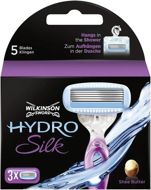 Wilkinson Sword Hydro Seide Rasierklingen 3er-Pack Neu