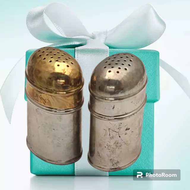 Tiffany & Co. Vintage Sterling Silver Salt and Pepper Shakers (58.4g.)