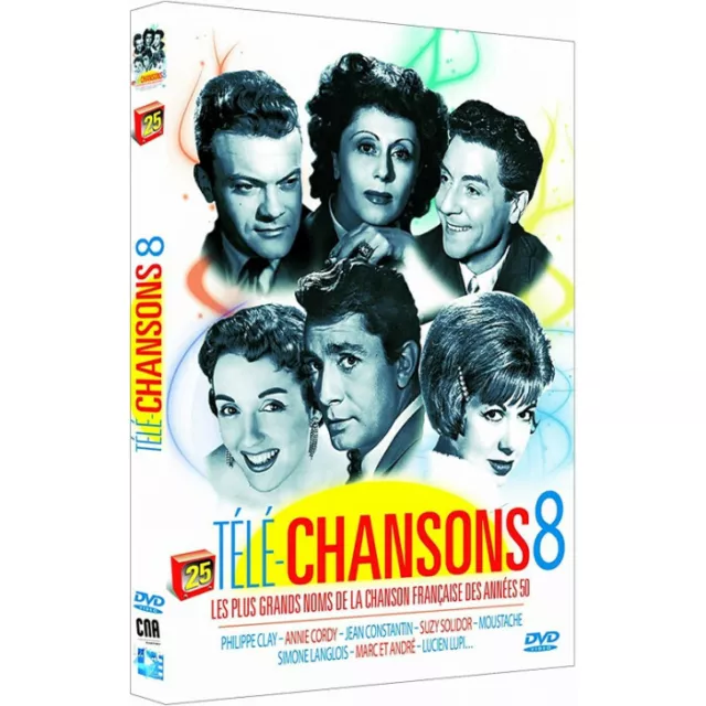 Télé 8 Les Plus Grands Noms de la Chanson française des années 50 DVD NEUF