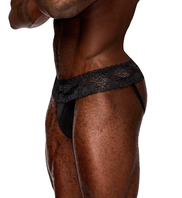 Male Power 360-280 Sassy Lace Skirt Jock