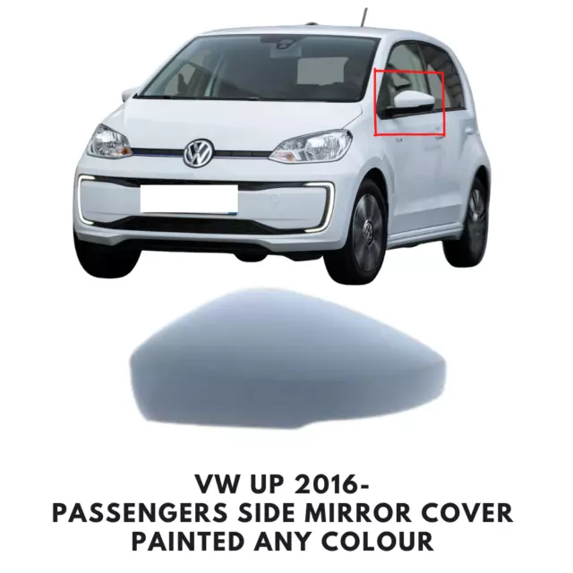 Cubierta Del Espejo de Ala Puerta Pintado Para VW Hasta 2016- Lado Pasajero Left