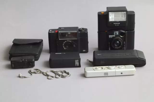 Colección de cámaras - Minox 35 C AF, Kodak - defectuoso para manitas