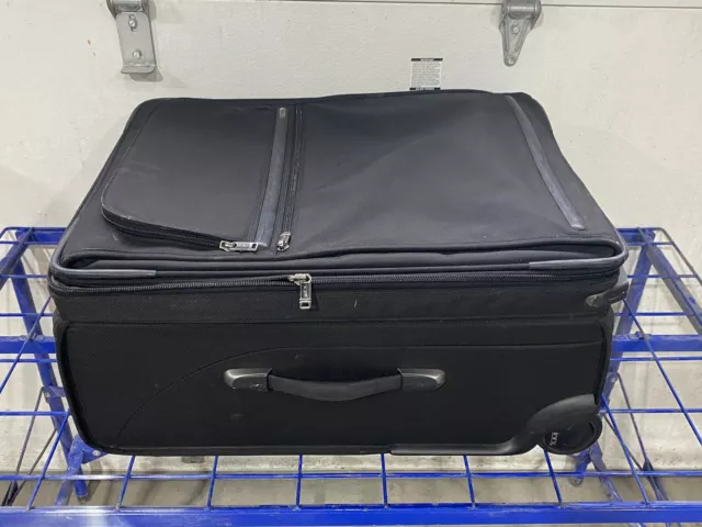TUMI Alpha Wheeled 24" Expandable Meduim Trip Suit Case Black Luggage - 22024D4 3