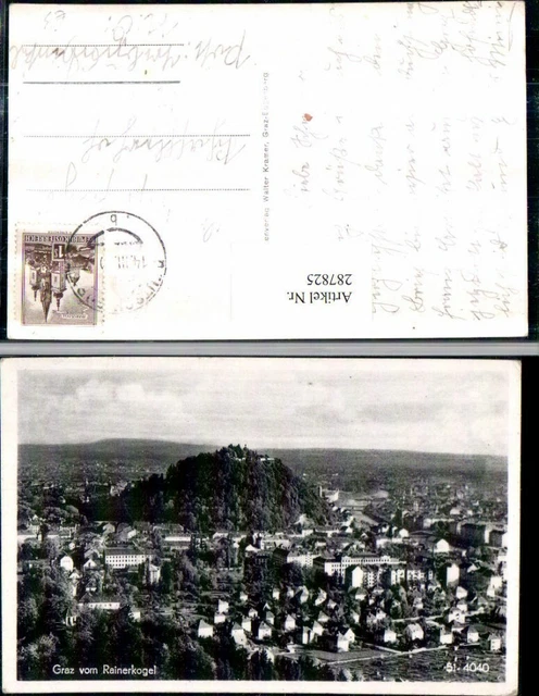 287825,Graz Totale m. Schlossberg vom Rainerkogel