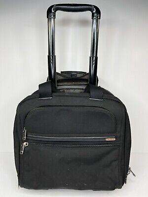 TUMI Alpha G4 - 2 Wheeled Weekender Bag Carry-On Ballistic Nylon Briefcase READ