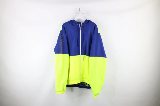 Under Armour Mens 2XL XXL Loose Built In Headphones Hooded Windbreaker Jacket