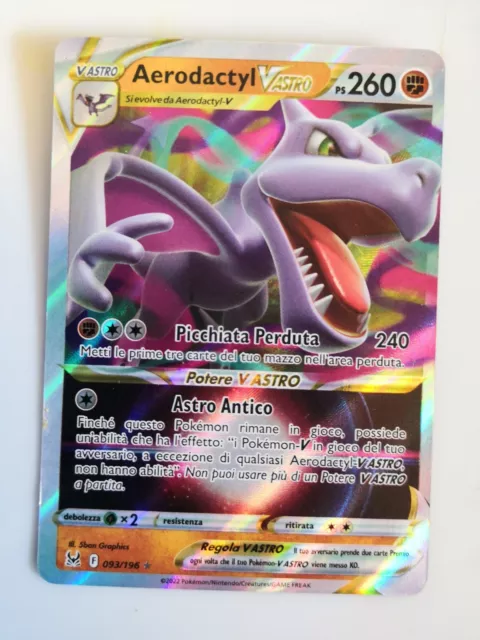 Aerodactyl V astro NM eng - pokemon origine perduta - Vinted