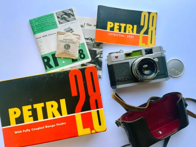 Petri 35mm Color Corrected Super F2.8 SERVICED + TESTED Near Mint