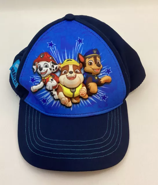 Nickelodeon Paw Patrol Character Toddler 3D Baseball Cap Blue