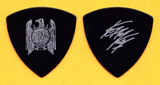 Slayer Kerry King Signature Noir Guitare Pick - 1994 Divine Intervention Tour