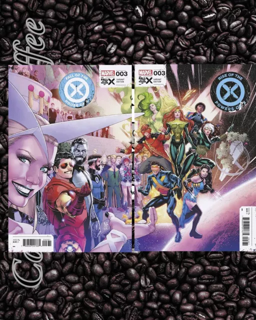 Rise Of The Powers Of X #3 + Fall Of The House Of X #3 Connecting Set!