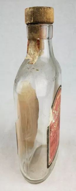 VINTAGE WHISKEY BOTTLE Calvert Special Antique Flask Paper Label ...