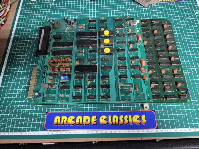 Scramble PCB with Jamma Adapter