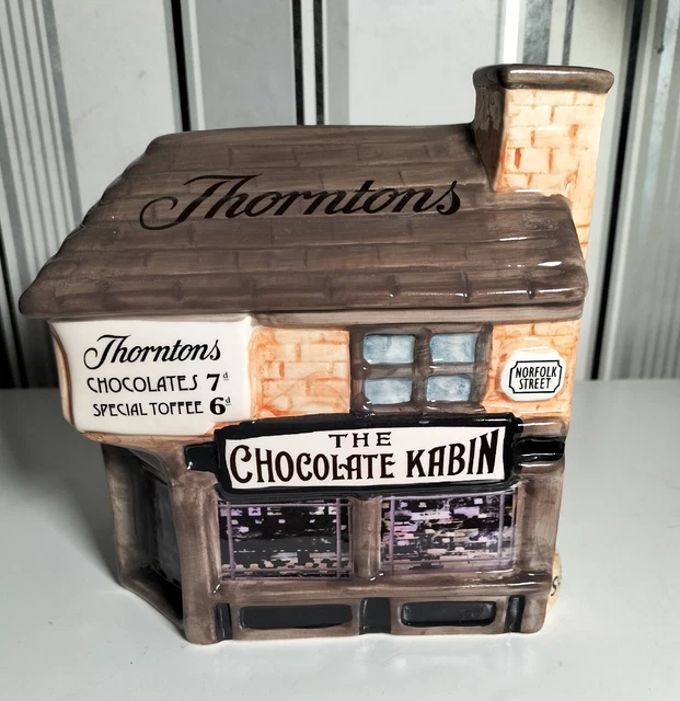 THORNTONS CHOCOLATE KABIN Money Box Limited Edition Celebrating 100