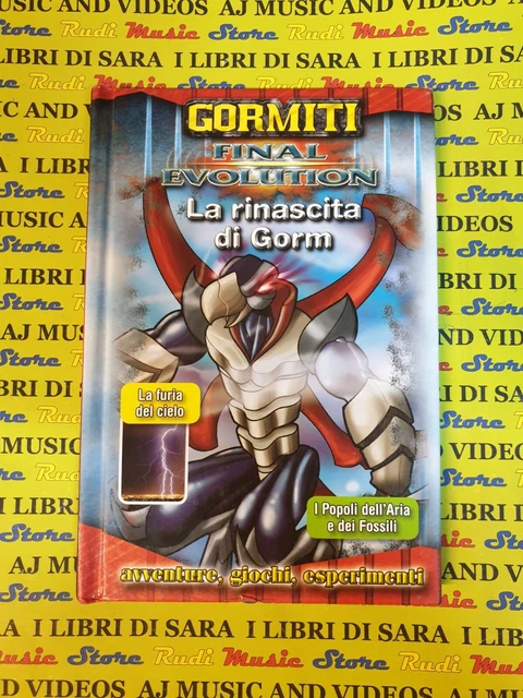 BOOK LIBRO GORMITI n° 6 final evolution LA RINASCITA DI GORM luglio ...