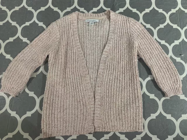 Girls Primark Pink Cardigan Age 2-3 Years