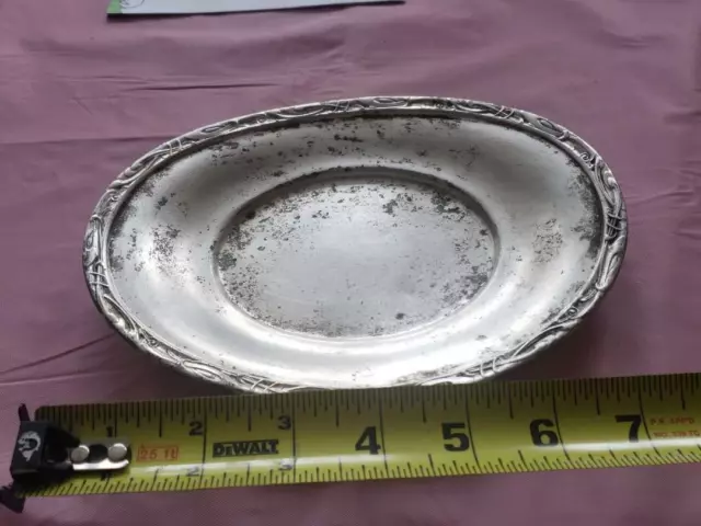 C&Nw Ry Chicago & Northwestern Railroad Underliner Plate 406 Silver Plated Reed
