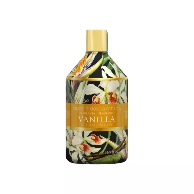 RUDY Nature & Arome Vanilla - Bath & Shower Gel 500 ml