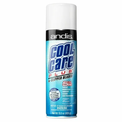 Andis Cool Care Plus 15.5 Oz Spray For Clipper Trimmer Blade Cleaner Lubricant