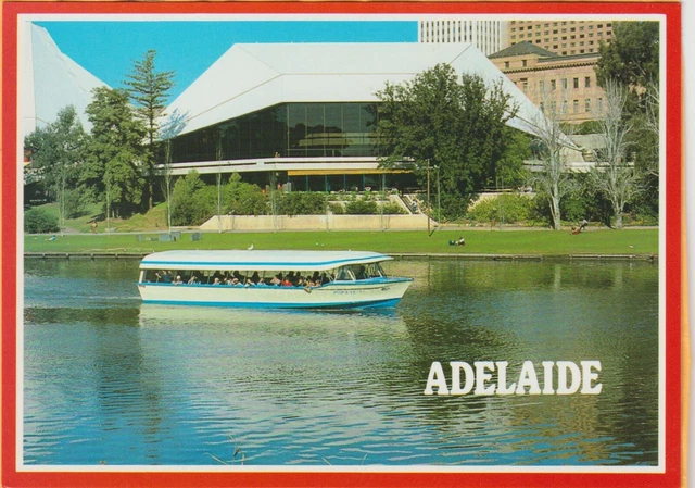 Popeye River Torrens Adelaide S.a Castle Postcard