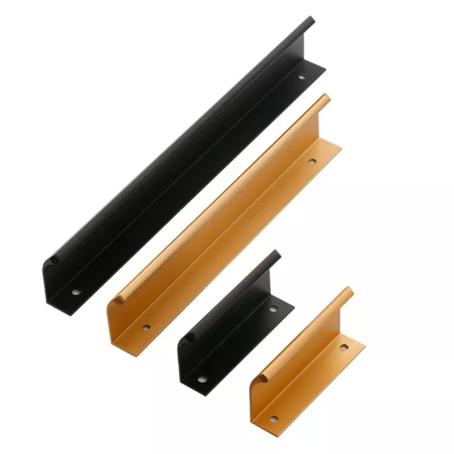 Aluminium Profile Handles Kitchen Bathroom Cabinet Cupboard Drawer Door Pulls