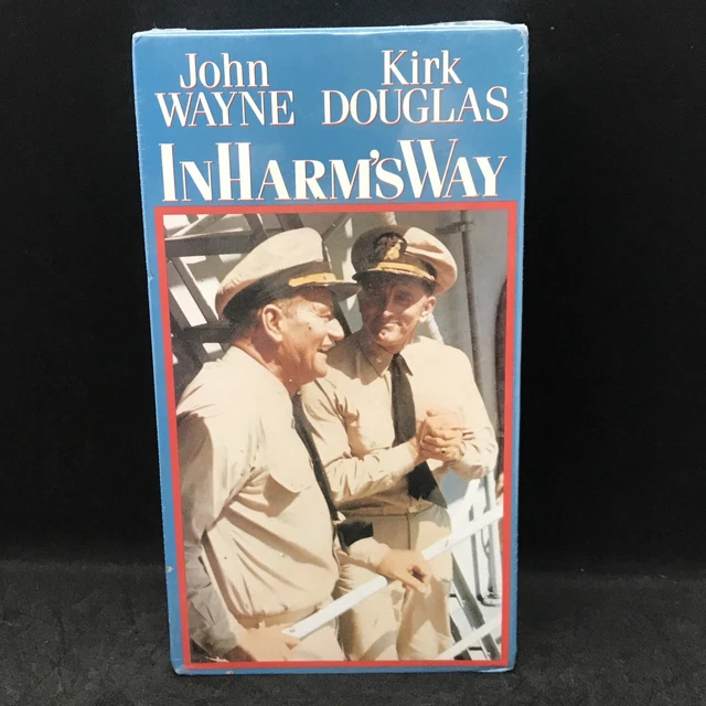 IN HARMS WAY (VHS, 1998, 2Tape Set) John Wayne Kirk Douglas Paramount