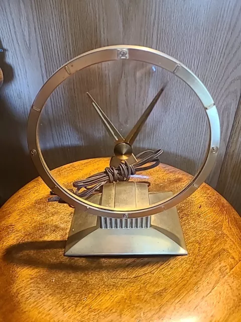 Vintage Jefferson Golden Hour Electric Clock