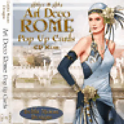 1 x Debbi Moore Designs Art Deco Rome Pop Up Cards CD Rom (292315)