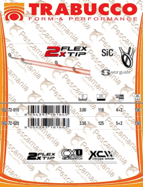 Canne Tele Match Trabucco ACTIVA MATCH ALLROUND M mt 4.20 gr 25